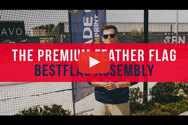 How To Assemble A Premium Feather Flag from BestFlag