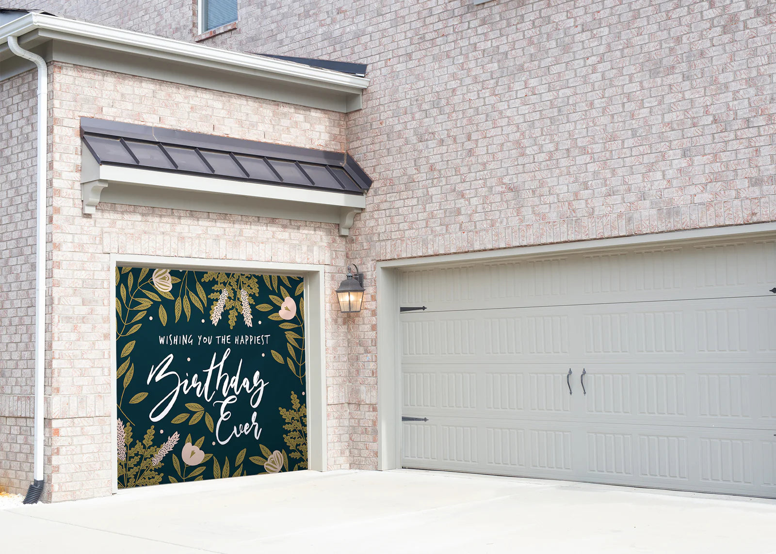 Custom Garage Door Banner