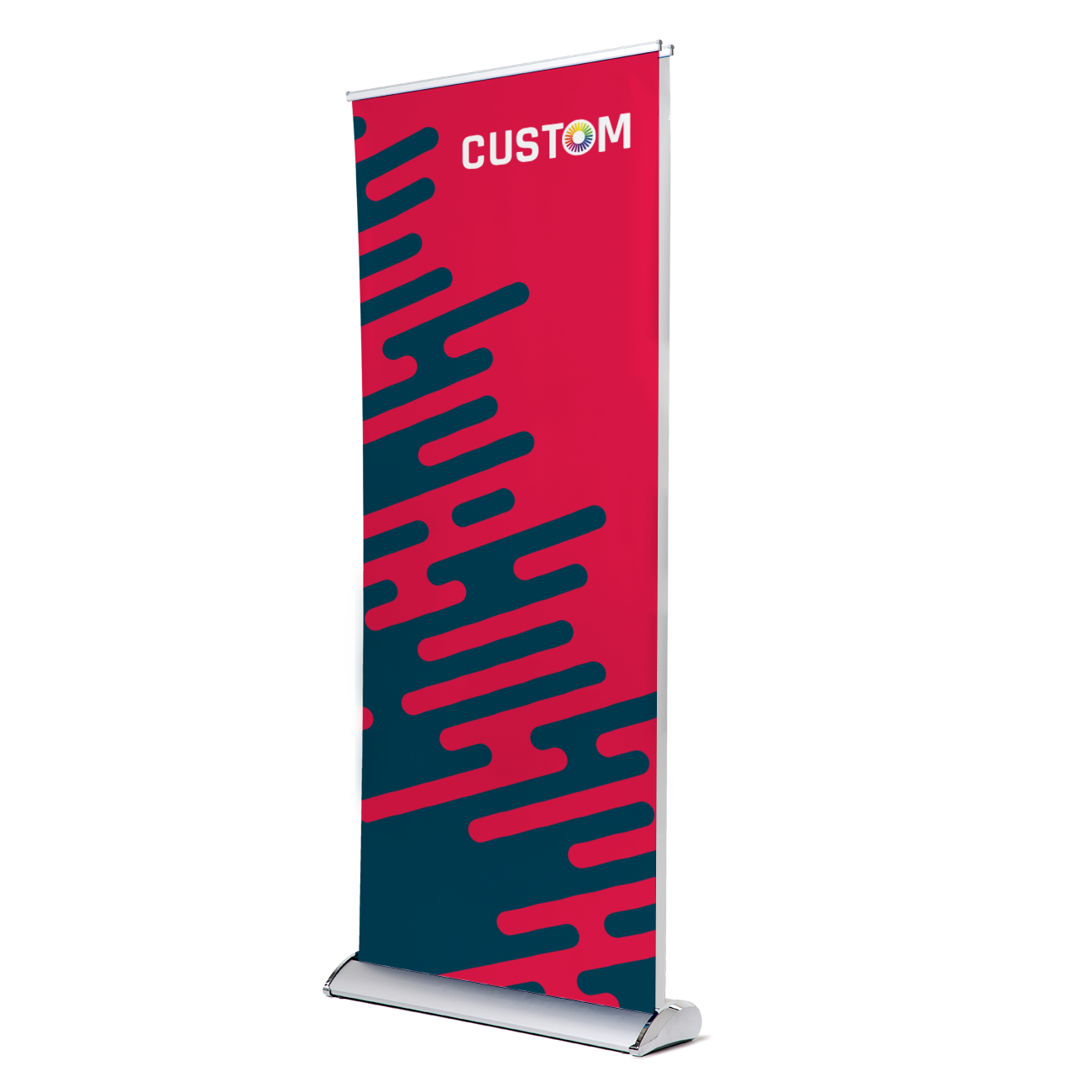 Double sided banner stands