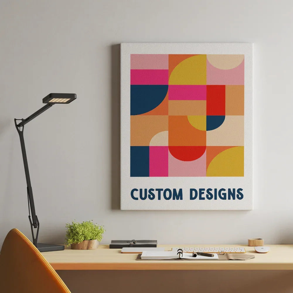 gallery wall art scene mockup