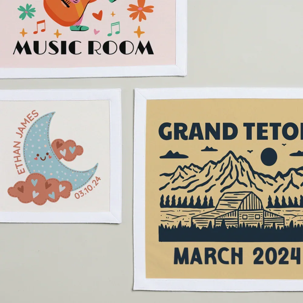 square camp flag collage 3