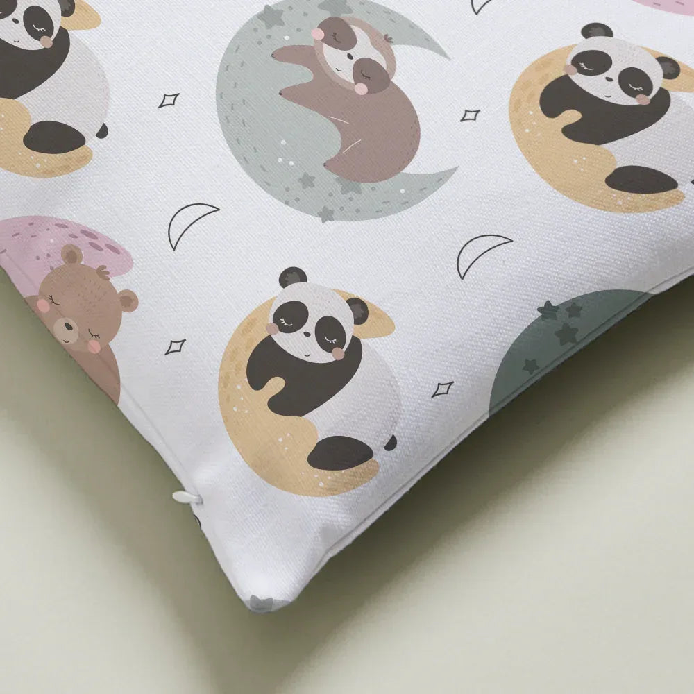 Pillow with panda