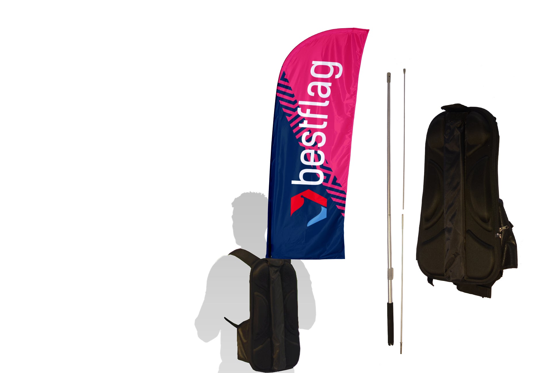 Custom BackPack Flag - BestFlag.com