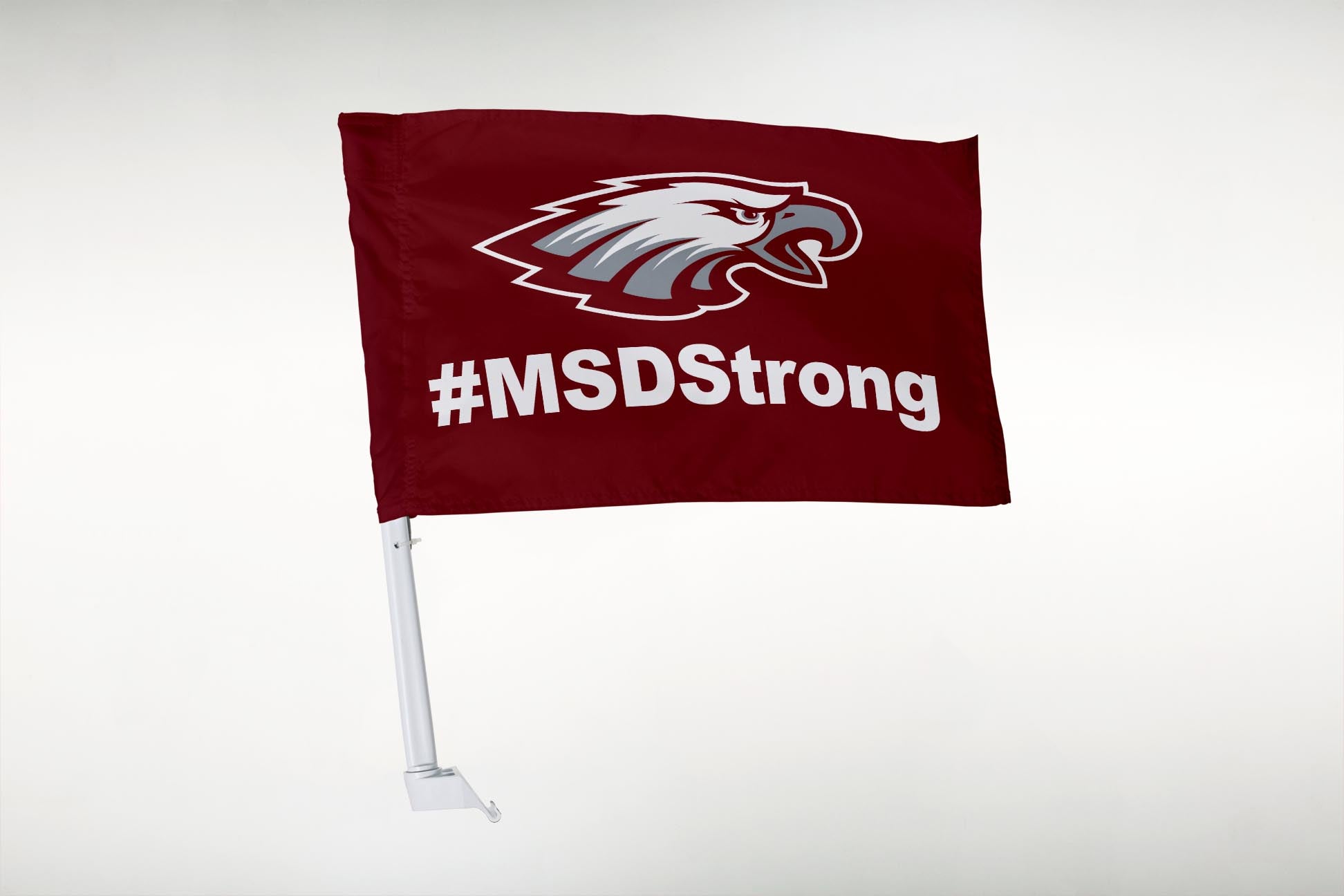 #MSDStrong Car Flag - BestFlag.com