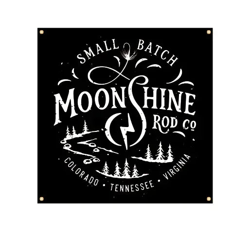 Moonshine Rod Co Soft Knit Banner - BestFlag.com