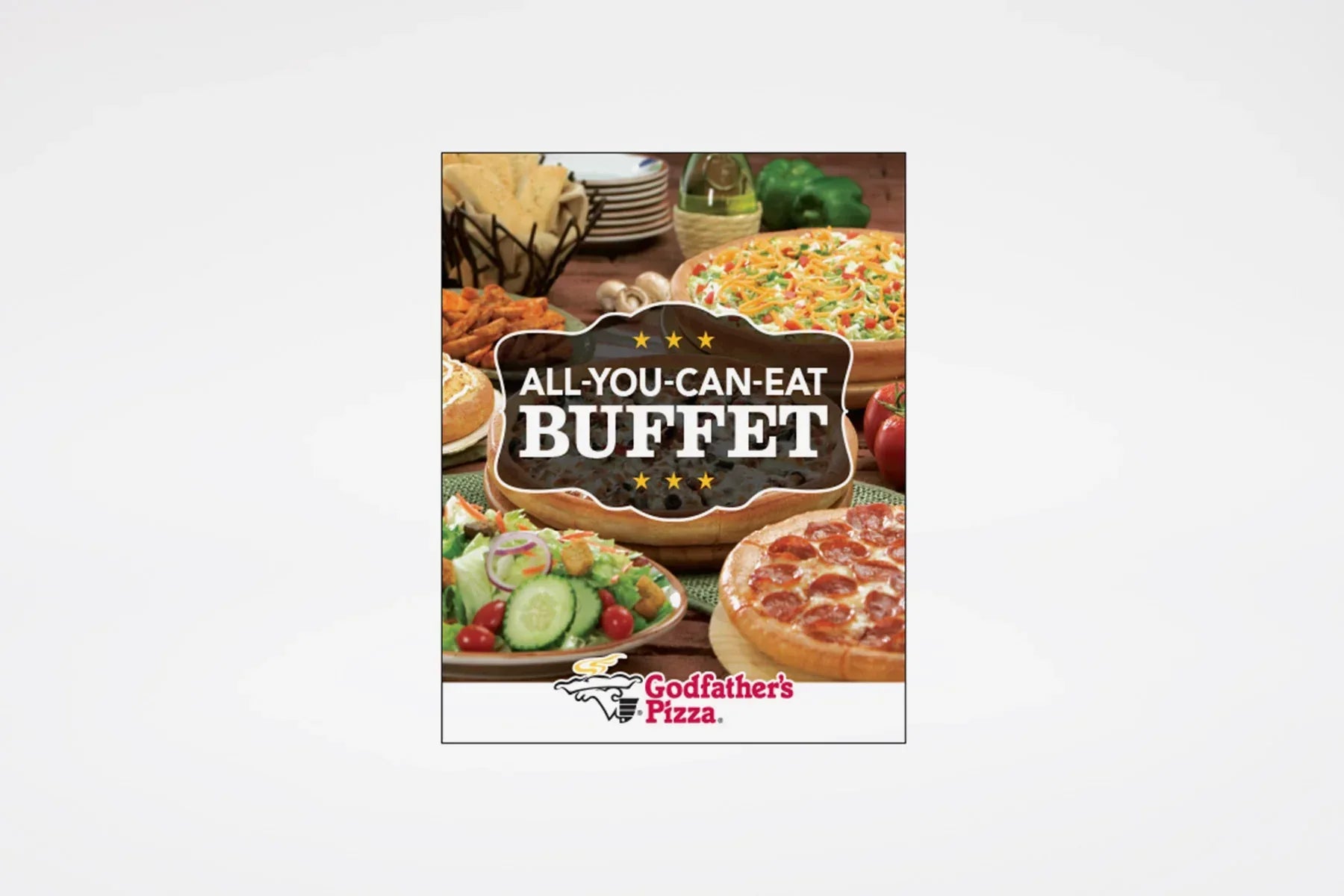 Godfather's Pizza | A-Frame Prints - BestFlag.com