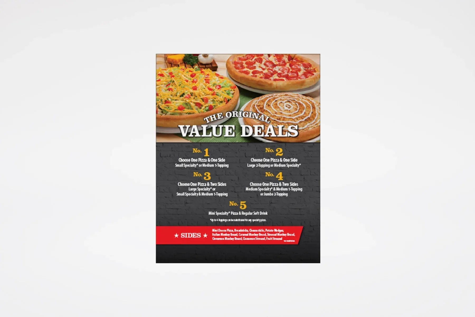 Godfather's Pizza | A-Frame Prints - BestFlag.com