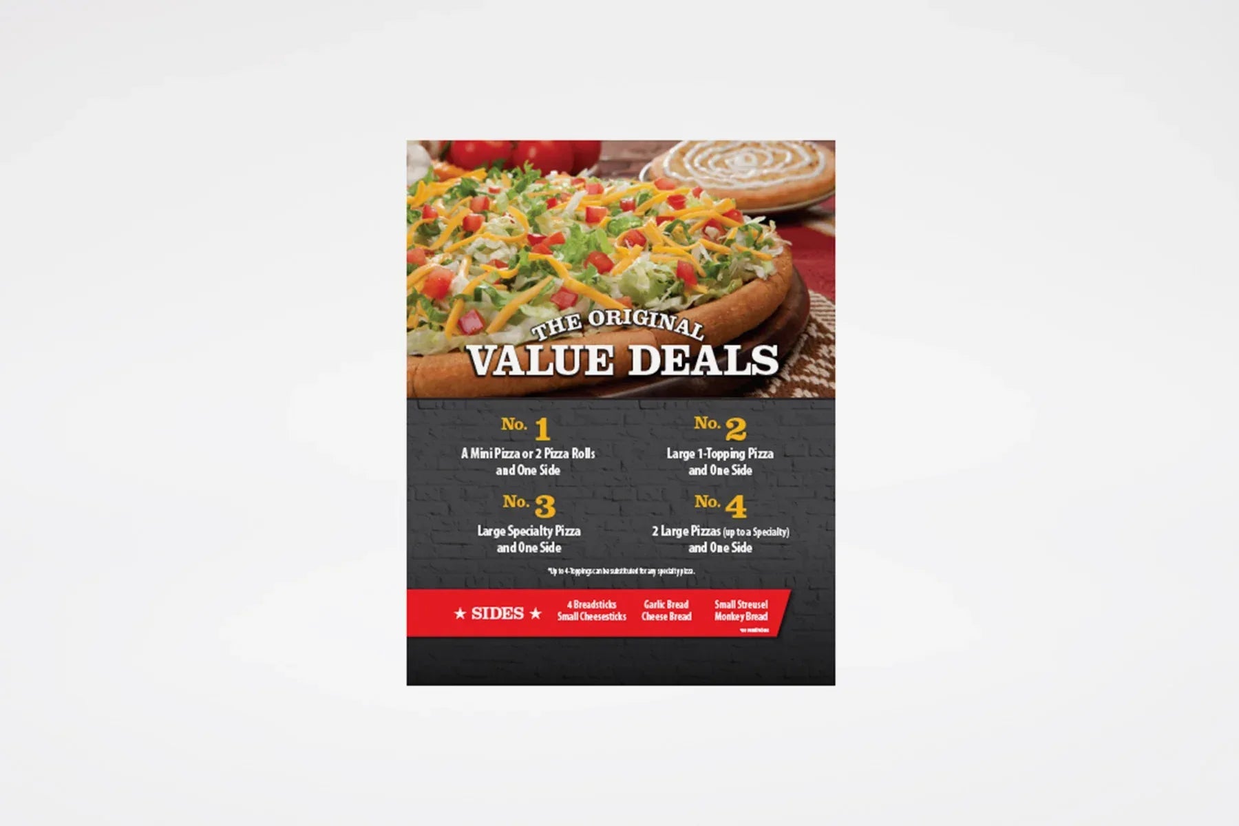 Godfather's Pizza | A-Frame Prints - BestFlag.com