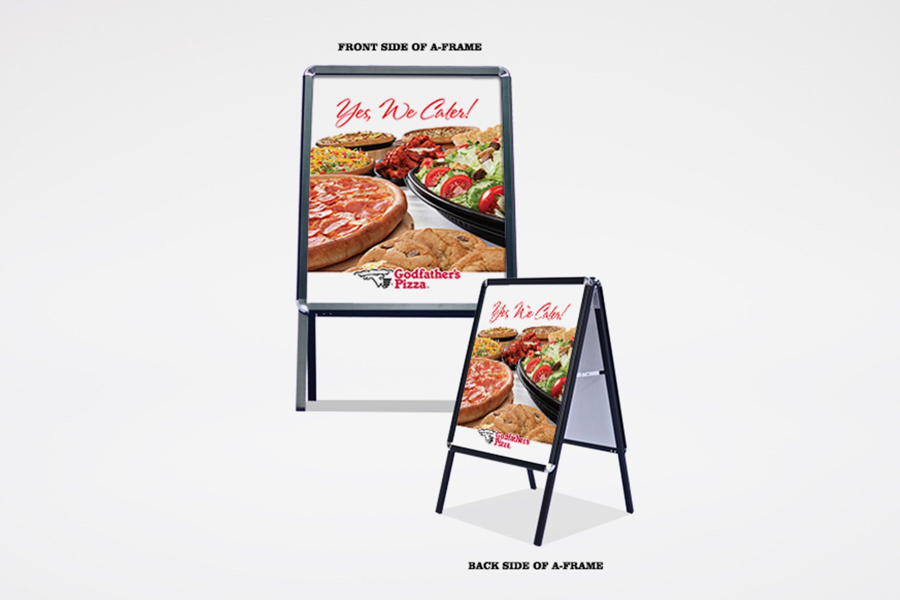 Godfather's Pizza | "Yes, We Cater!" Kit - BestFlag.com