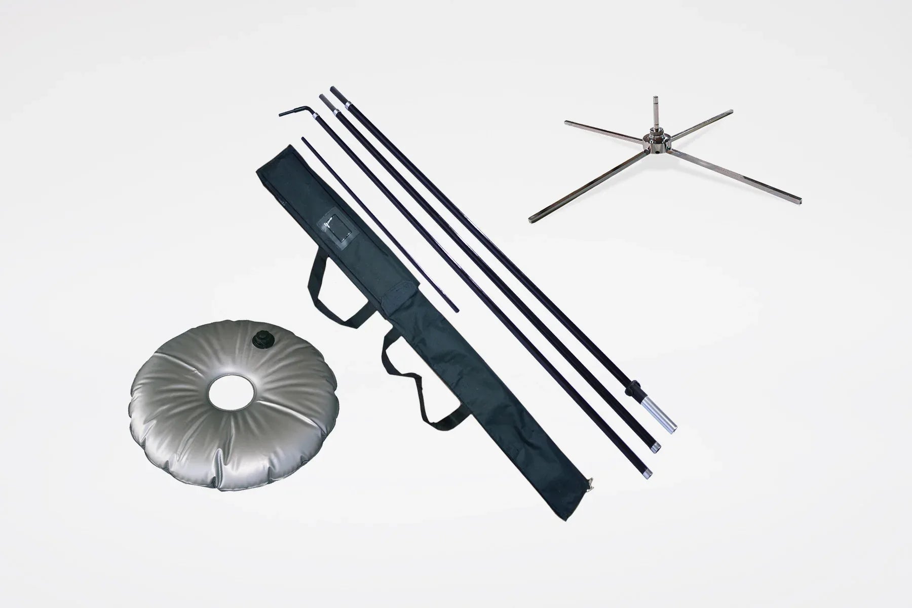 Premium 90 Feather Flag Pole Kit - BestFlag.com