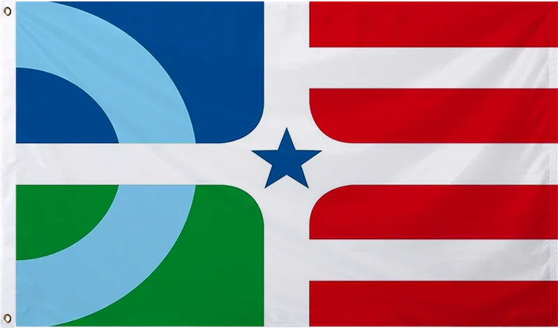 STOCK FLAG FT 3x5 People sFlagofColumbus