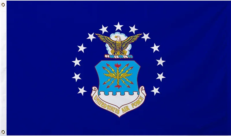 STOCK FLAG FT 3x5 USAirForce