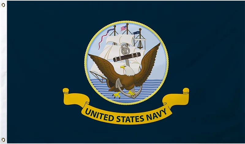 STOCK FLAG FT 3x5 USNavy