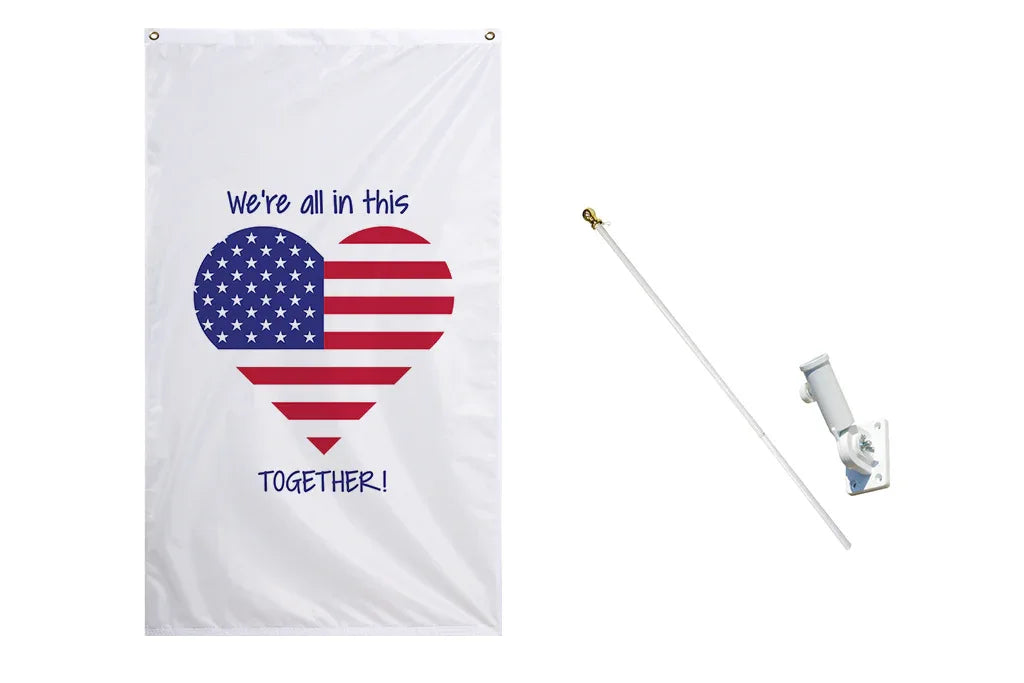 We're All In This Together Flag - BestFlag.com