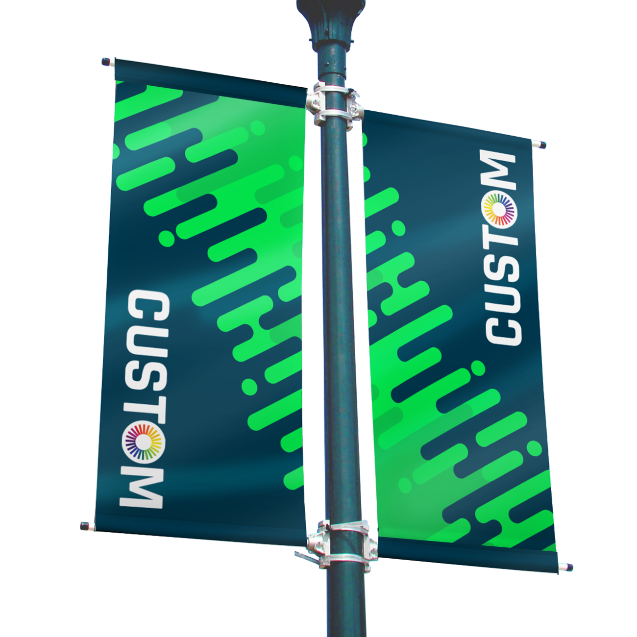 Custom Light Pole Banner