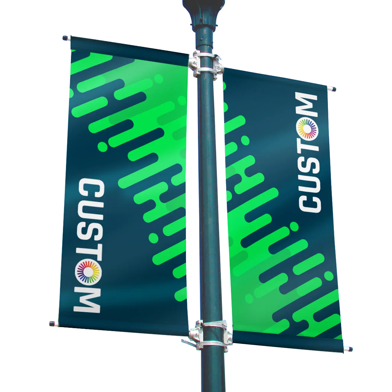Custom Light Pole Banner