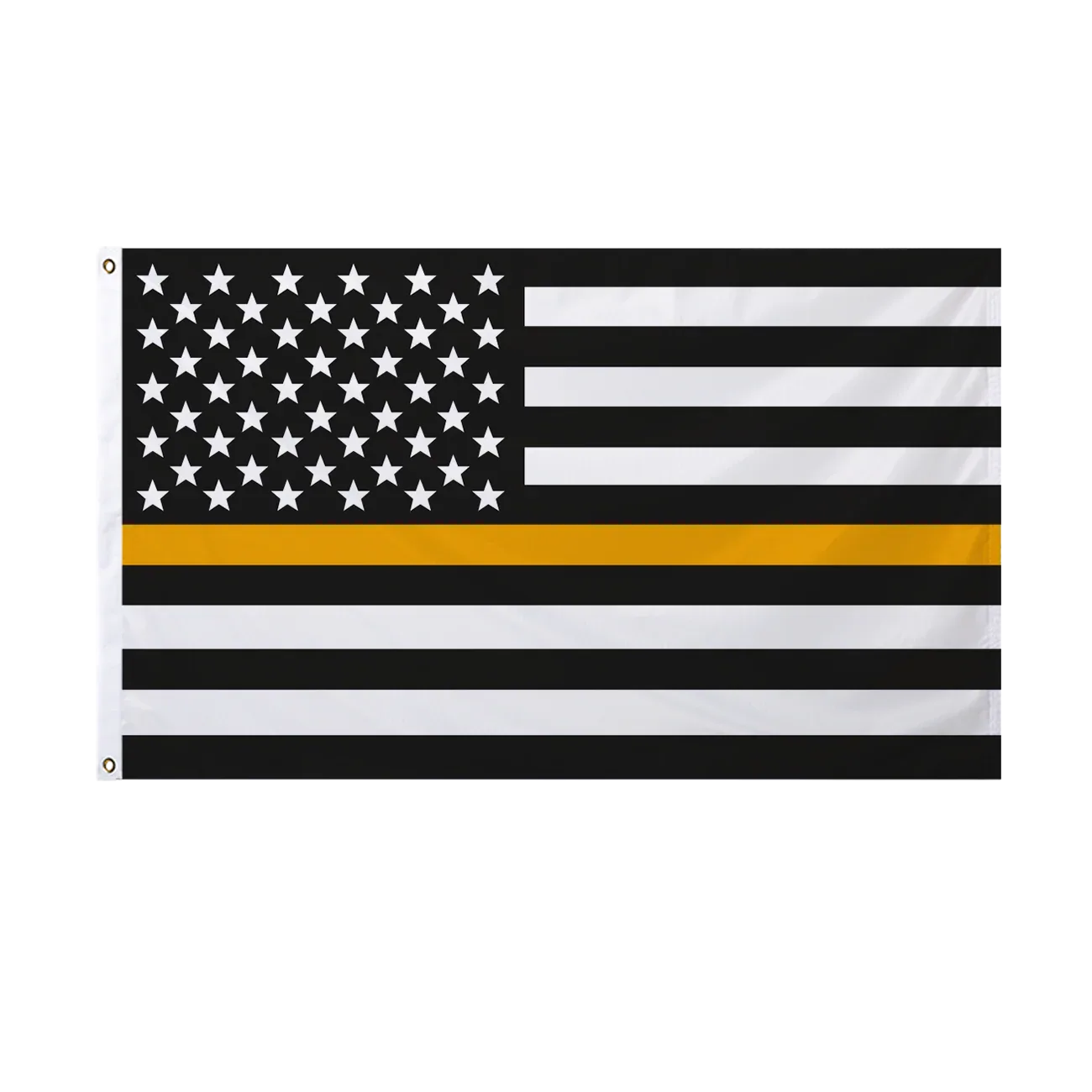 Black & White United States Flag