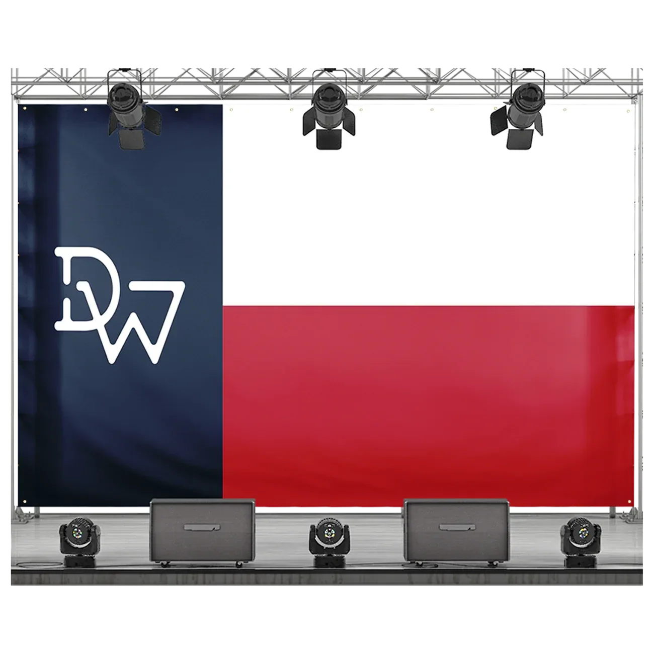 stage banner main image customer art