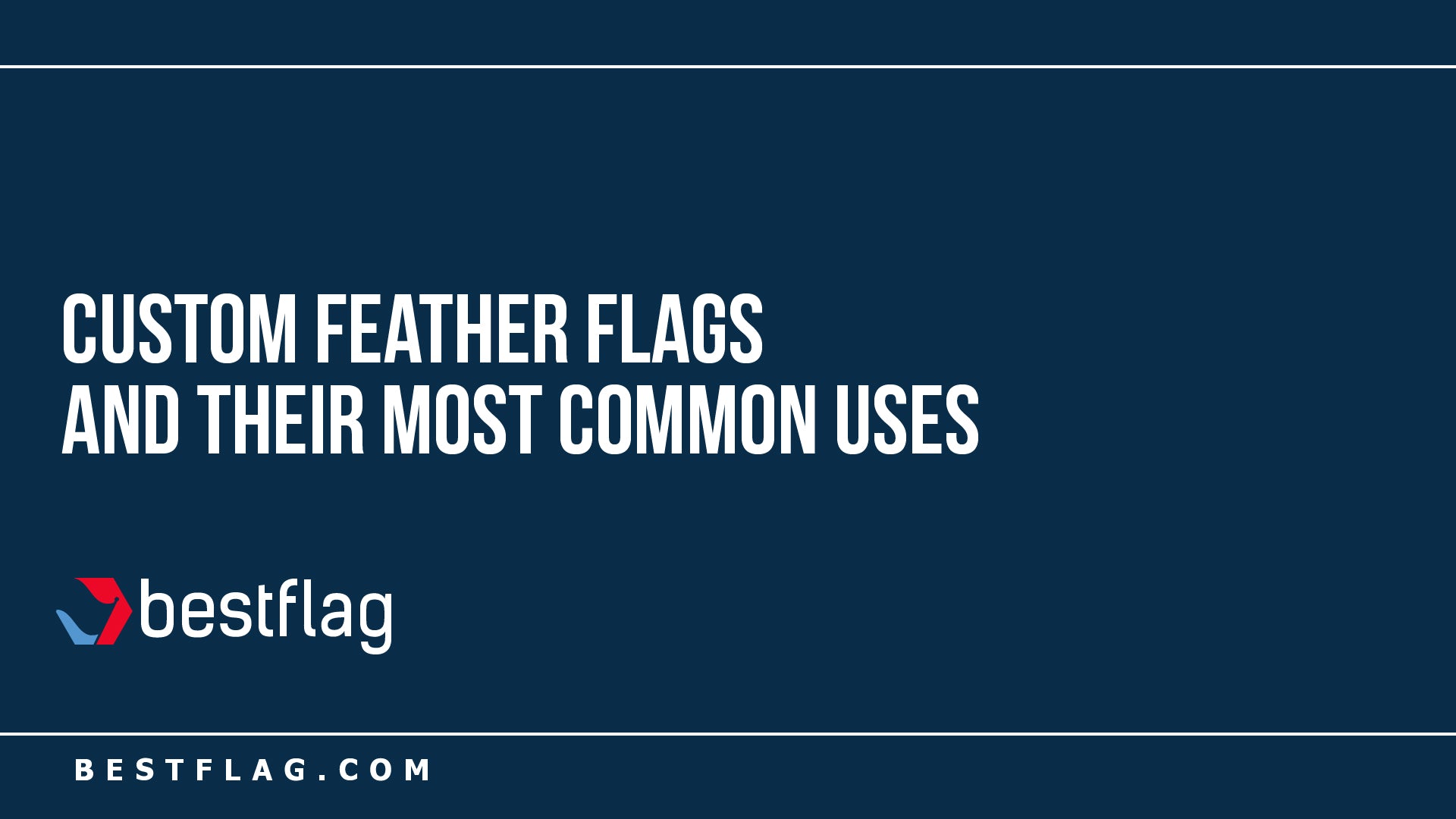 Custom Feather Flags and their Most Common Uses