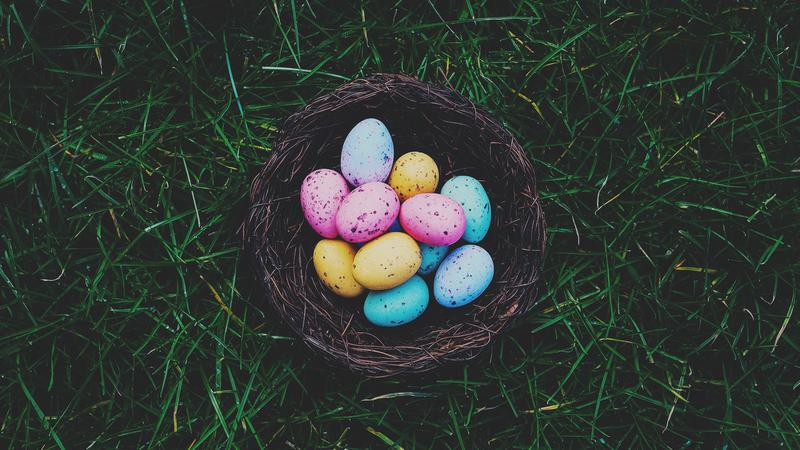 Easter With Custom Flags