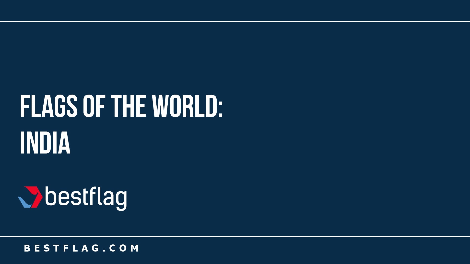 Flags Of The World: India
