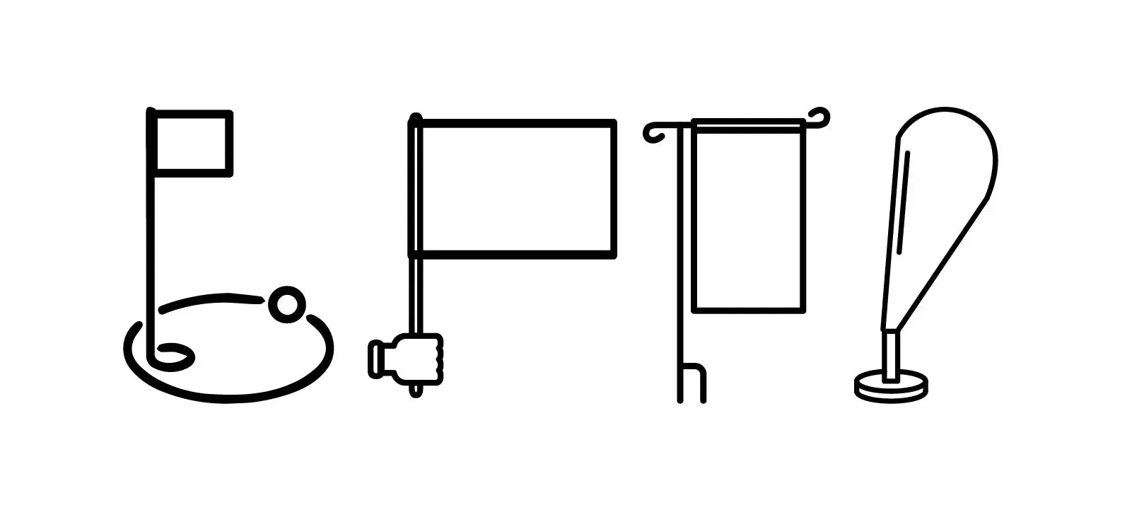 Custom Mini Flags