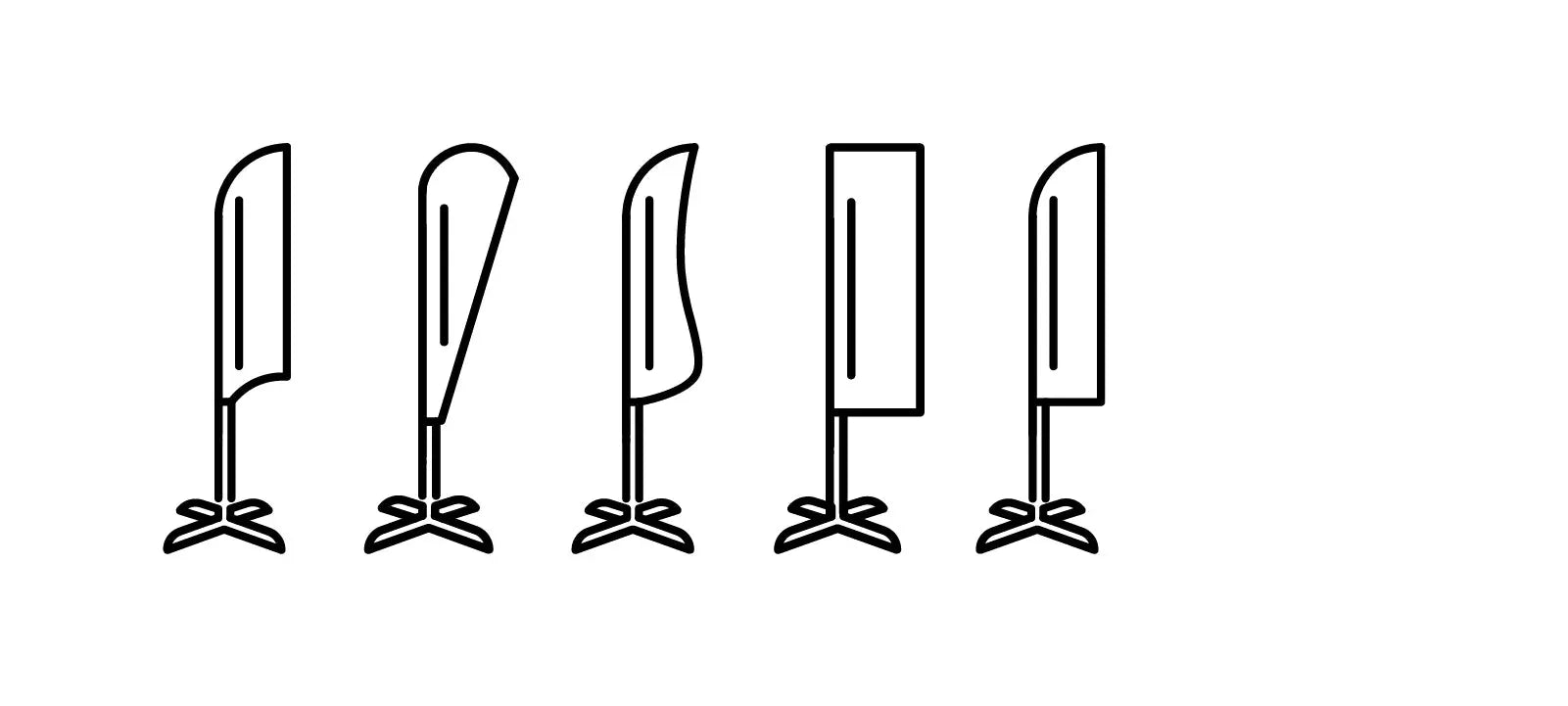 All Custom Feather Flags