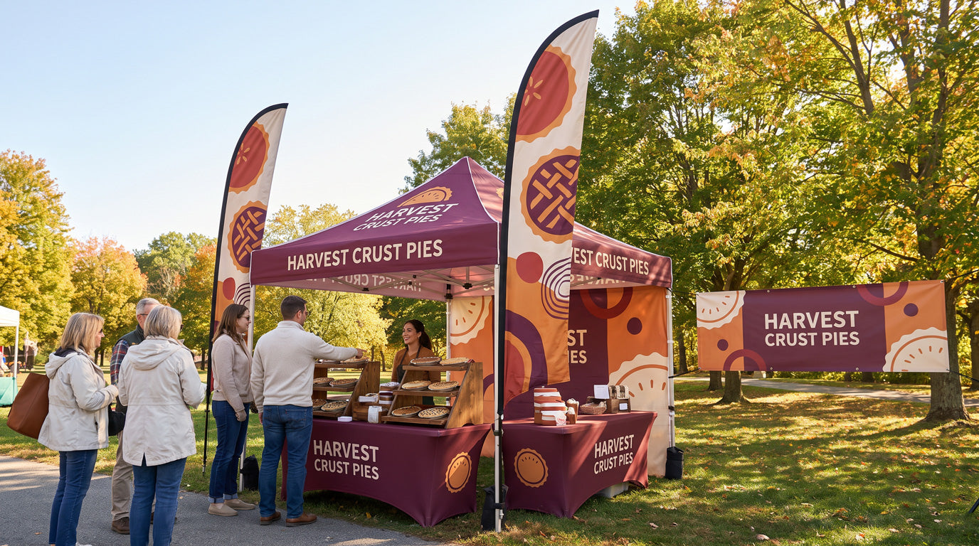Displays for Outdoor Fall Festivals and Events