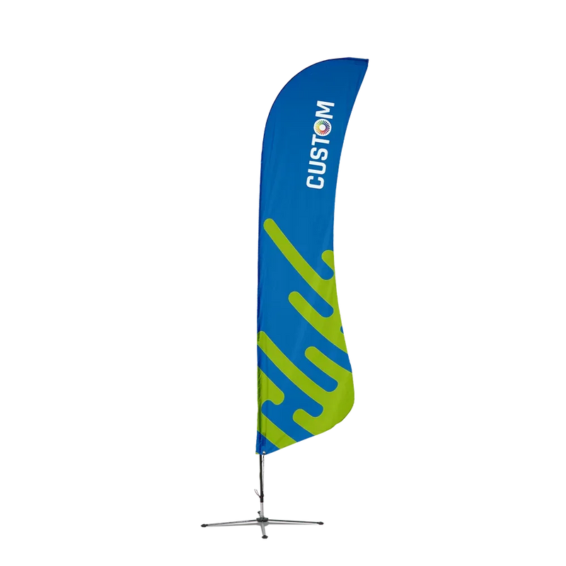 Custom Shark Fin Flag 1