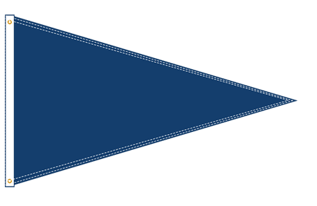 Custom triangle flags deals