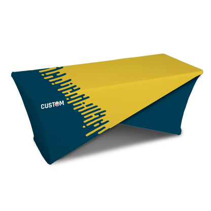 Custom Stretch Crossover Table Cover