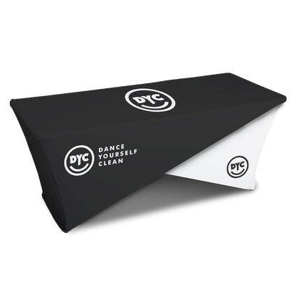 Custom Stretch Crossover Table Cover