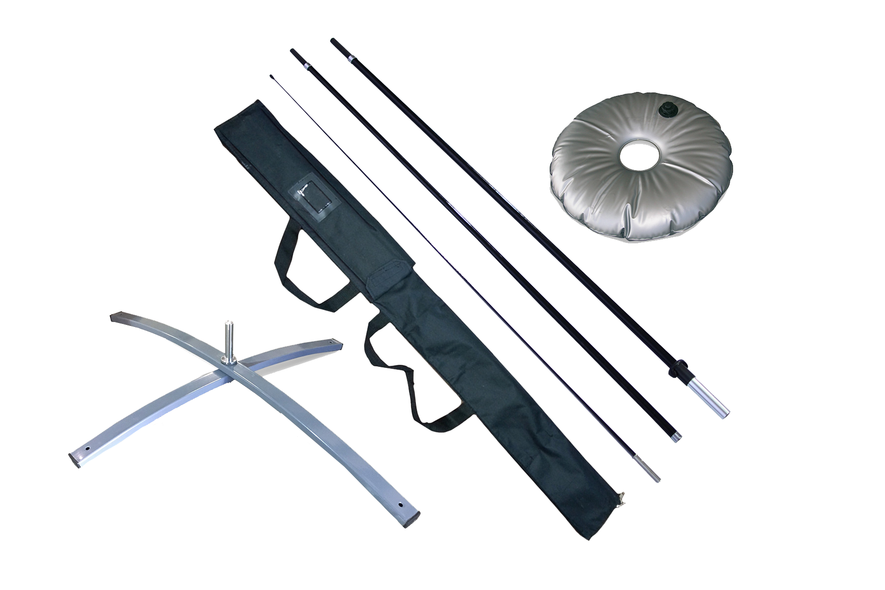 Premium Feather Flag Pole Kit