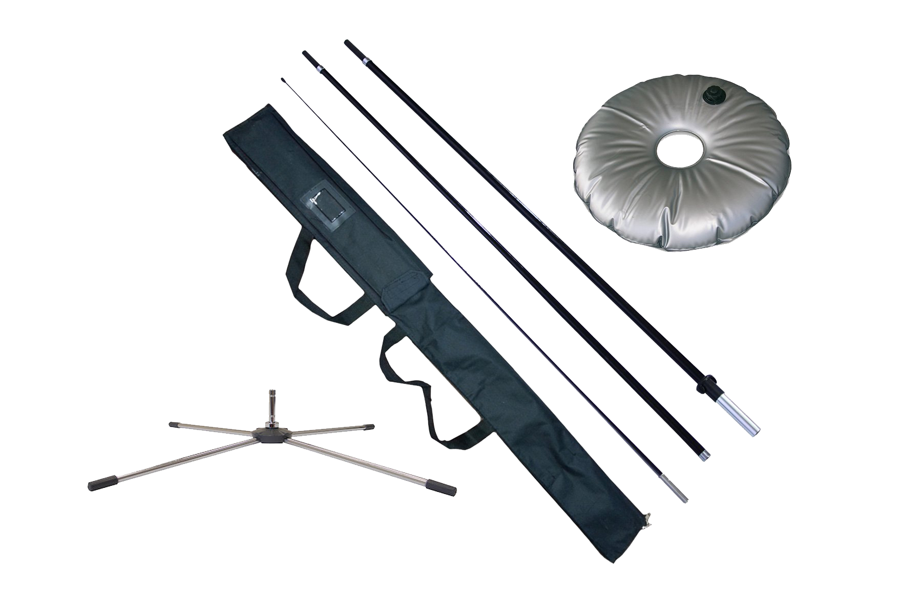 Premium Feather Flag Pole Kit