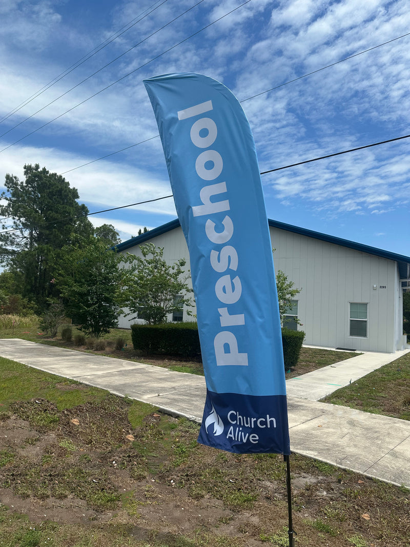 Preschool Blade Flag