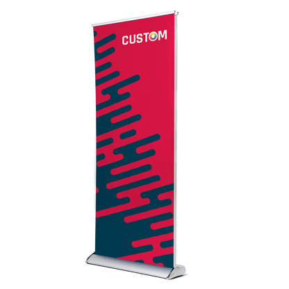 Double sided banner stands