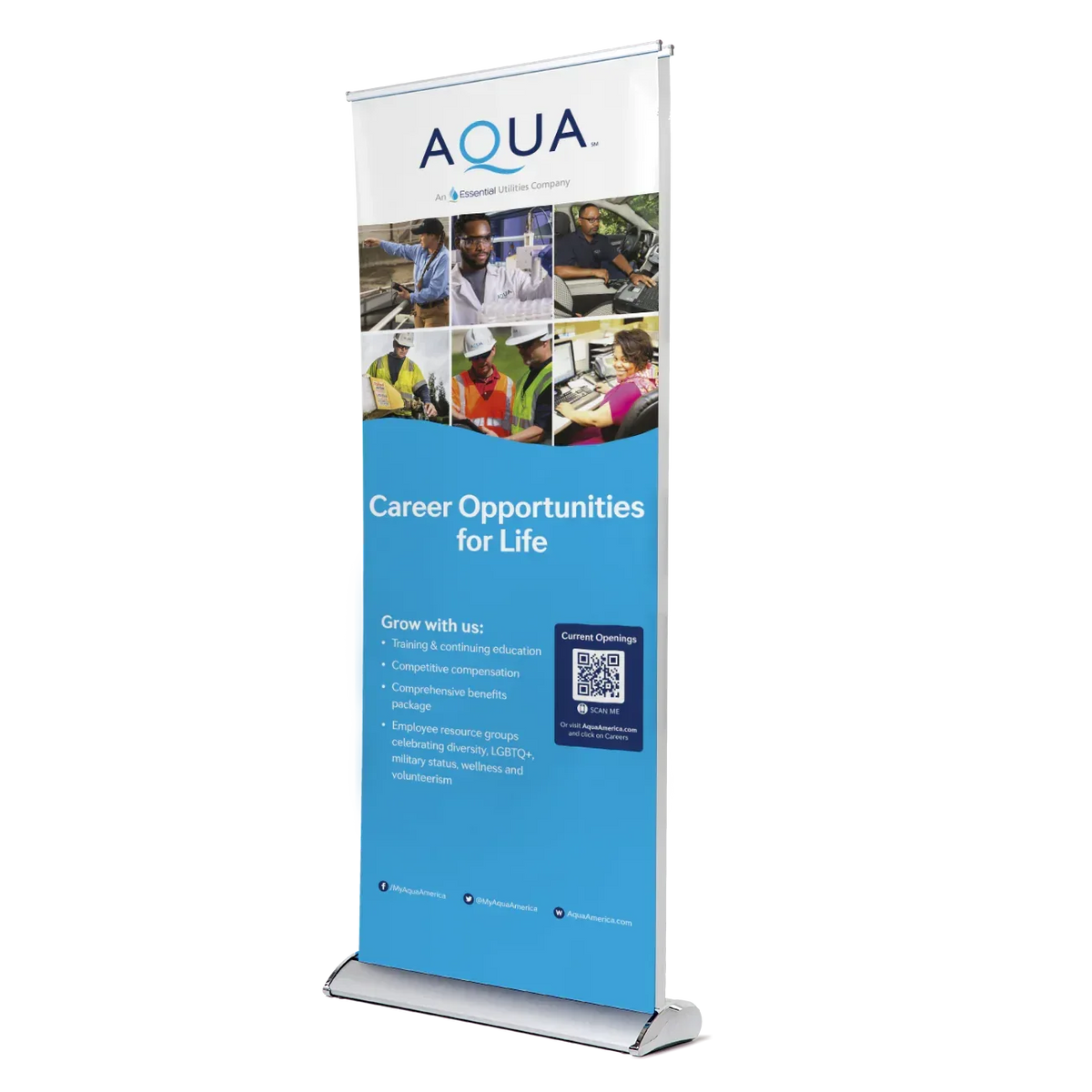 Double Sided Retractable Banners | Pull Up Banners | BestFlag