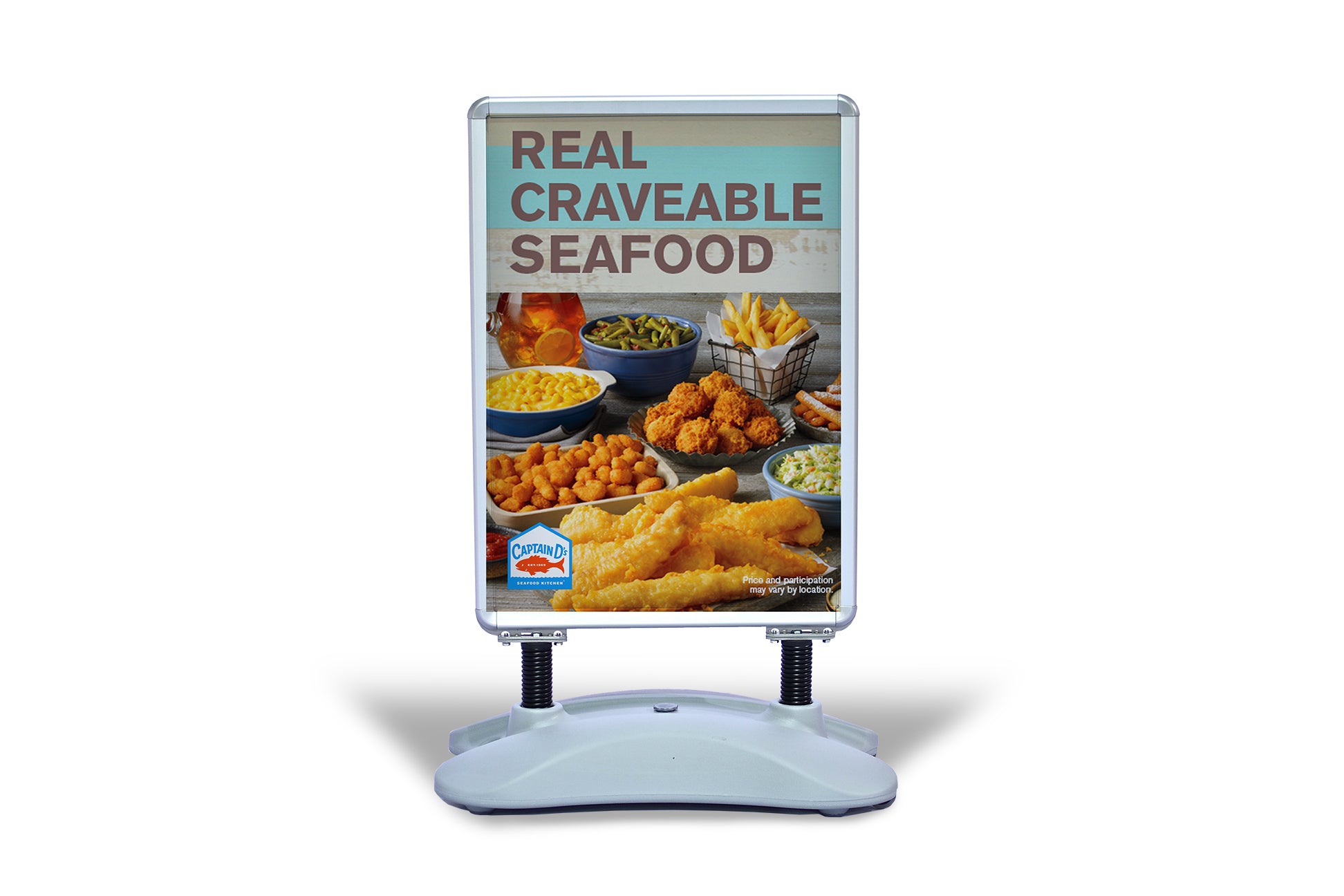 Captain D's Avenue Sidewalk Sign - BestFlag.com