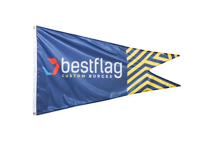 Custom Burgee Flag - BestFlag.com