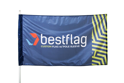 Custom Flag with Pole Sleeve - BestFlag.com