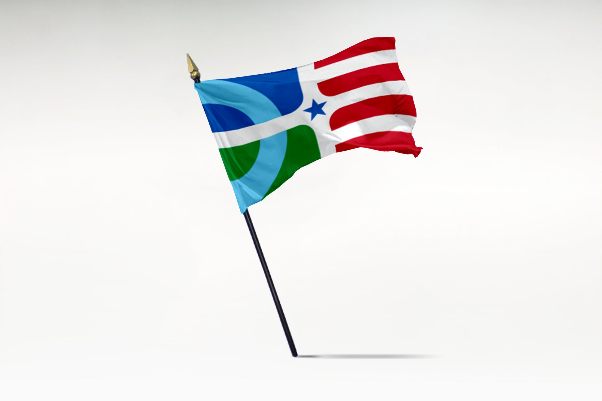 People's Flag of Columbus | Stick Flags - BestFlag.com