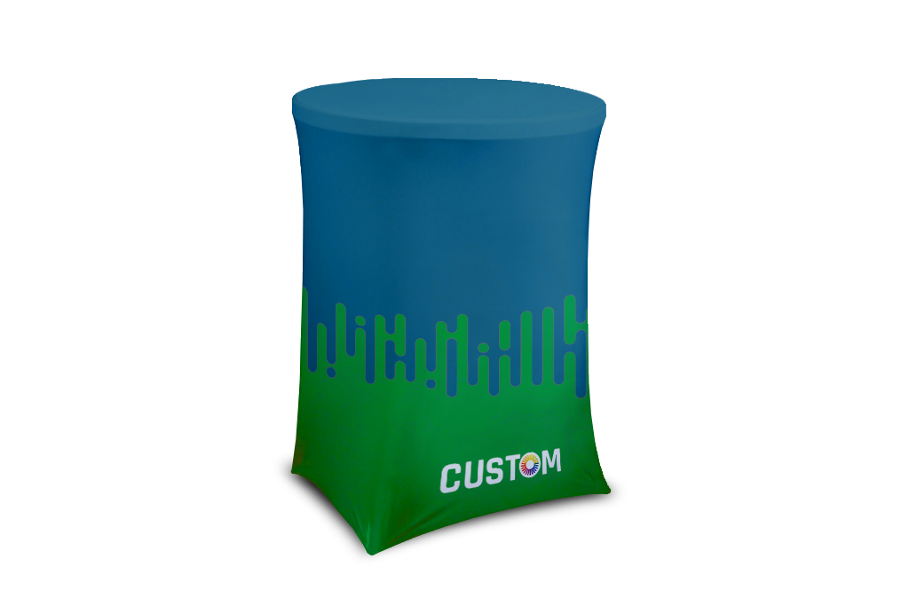 Custom Round Stretch Table Covers