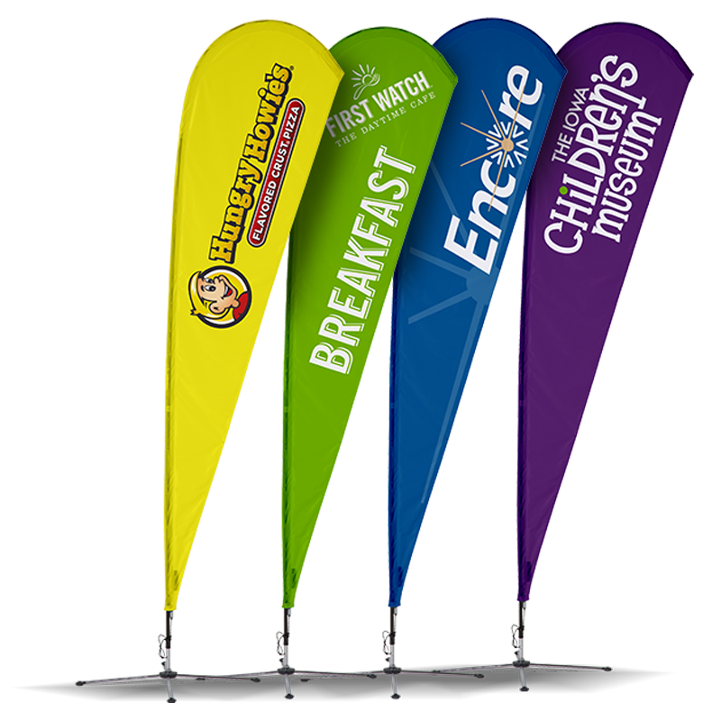 Custom Teardrop Flags