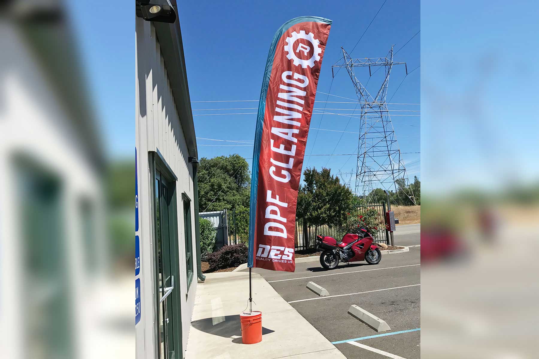 Blade Flag (Straight Bottom) - BestFlag.com