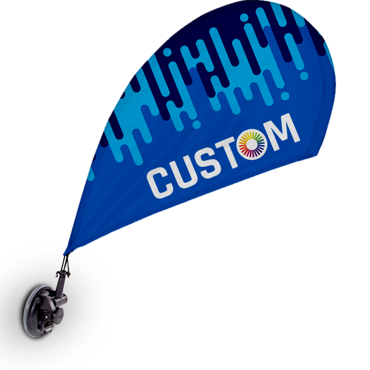 Custom Mini Teardrop Flag