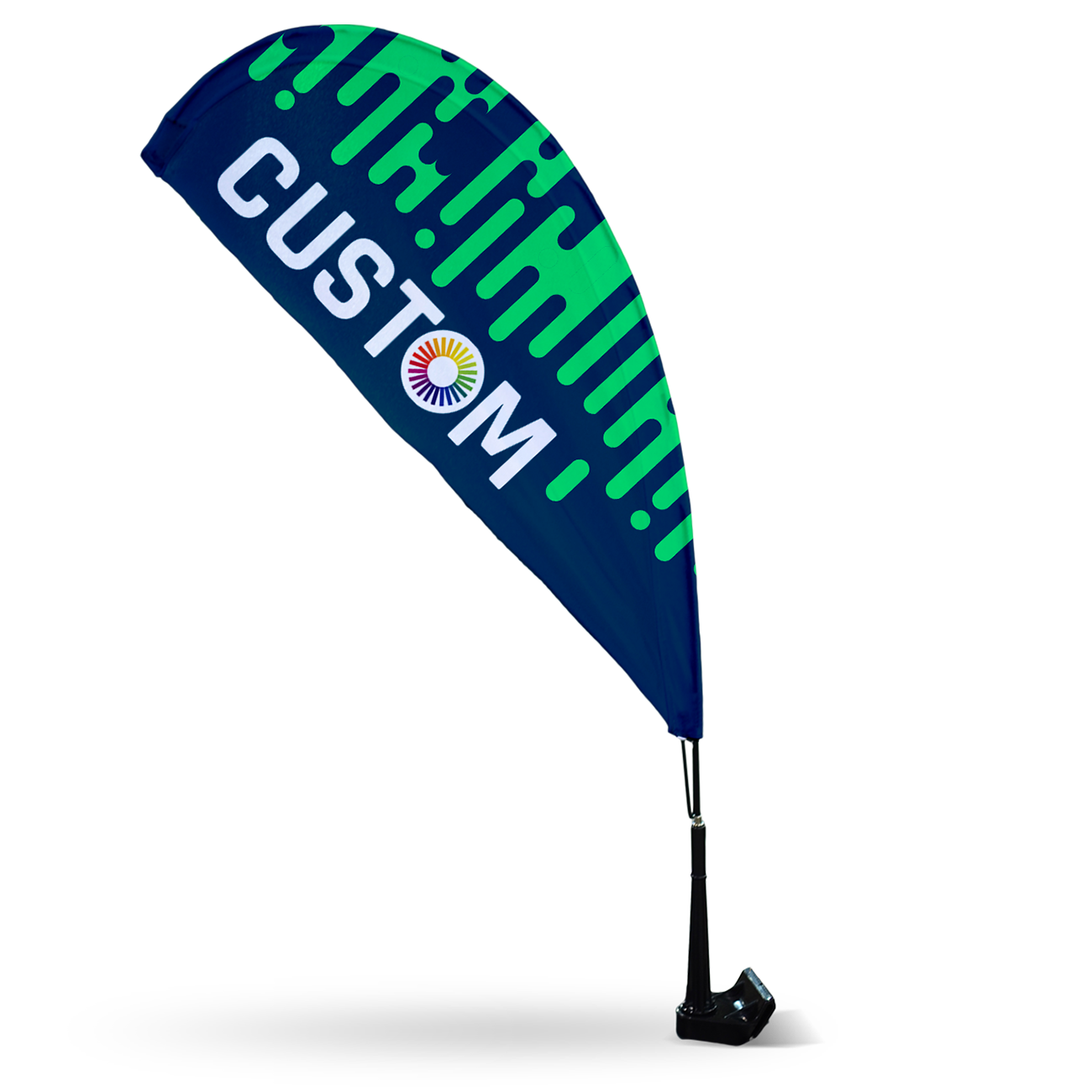 Custom Mini Teardrop Flag