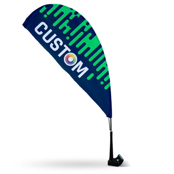 Custom Mini Teardrop Flag