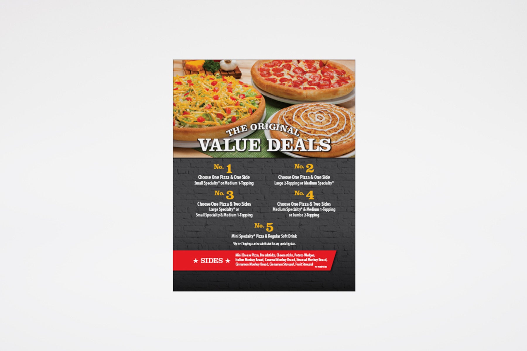 Godfather's Pizza | A-Frame Prints - BestFlag.com