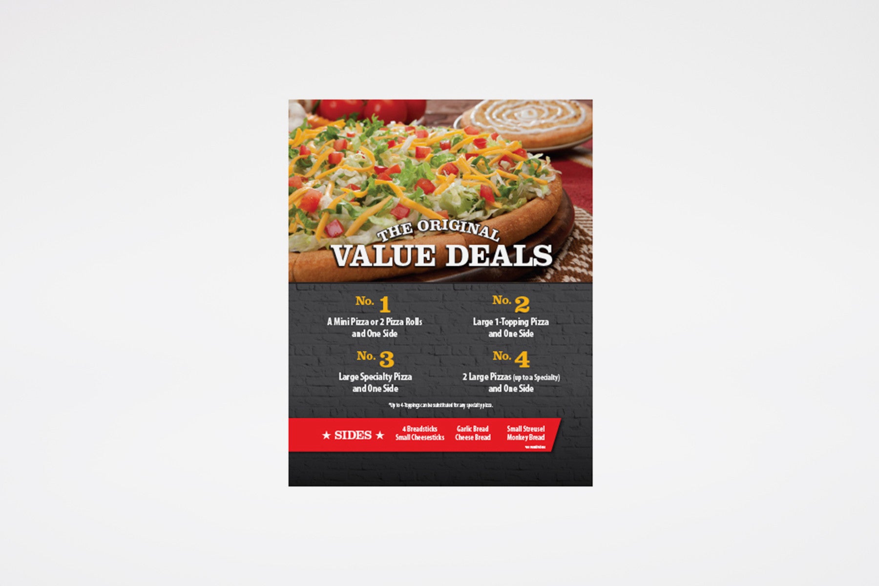 Godfather's Pizza | A-Frame Prints - BestFlag.com