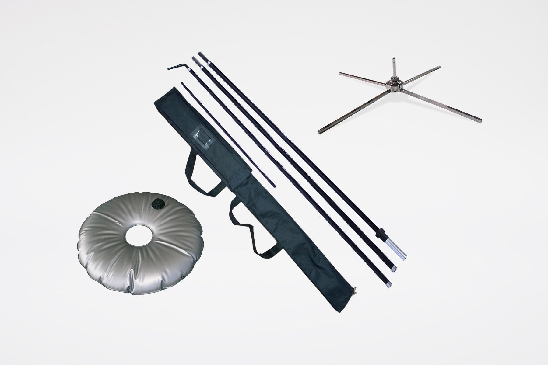 Premium 90 Feather Flag Pole Kit - BestFlag.com